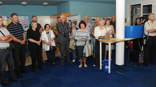 Zadar, 4.6.2012. snimio: Nenad Marčev
Izložba Petra Goića
Gradska knjižnica Zadar Zadar, 4.6.2012. snimio: Nenad Marčev
Izložba Petra Goića
Gradska knjižnica Zadar