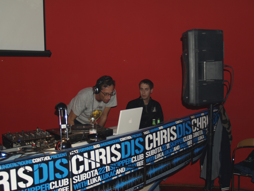 Chris Dis u Skipper klubu