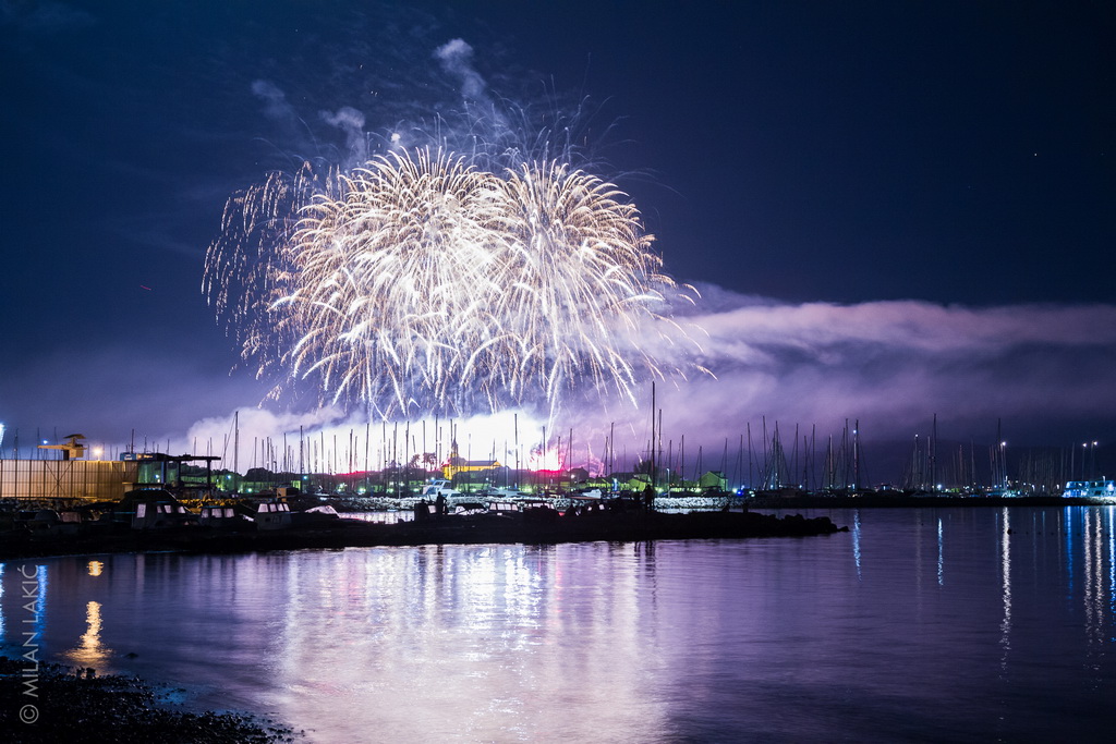 Biogradska noć 2017: Spektakularni vatromet Biogradska noć 2017: Spektakularni vatromet