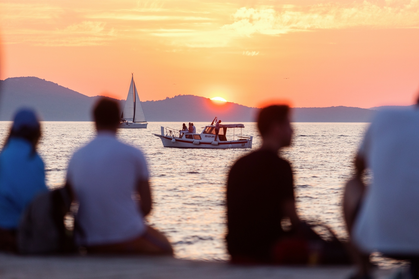 Bablje ljeto u Zadru: Riva je puna turista