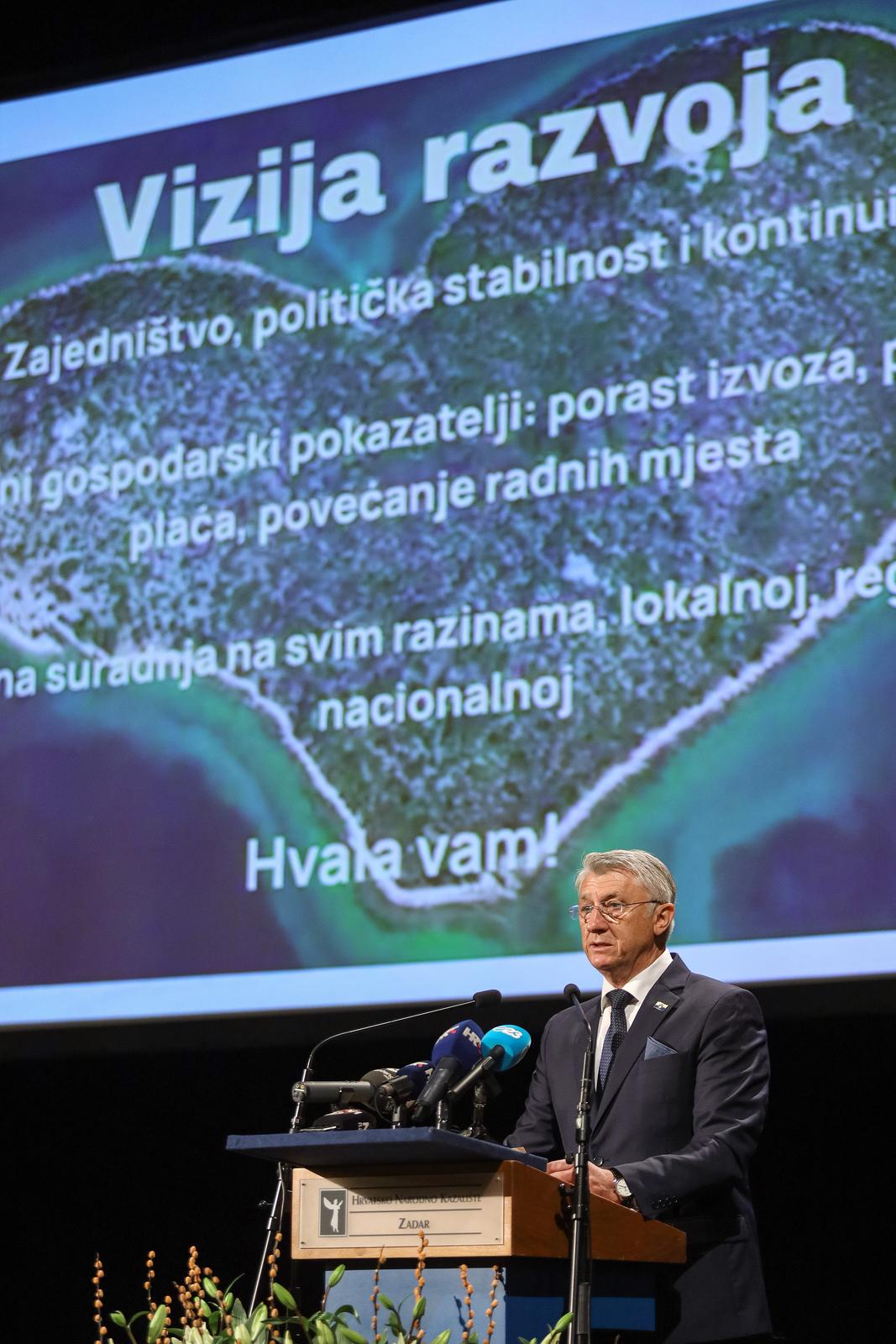 Svečana sjednica Županijske skupštine Zadarske županije @ HNK Zadar