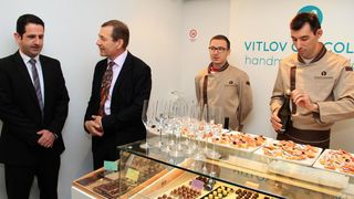 Dubravko Vitlov, otvorena prodavaonica čokolade, foto: Iva Perinčić