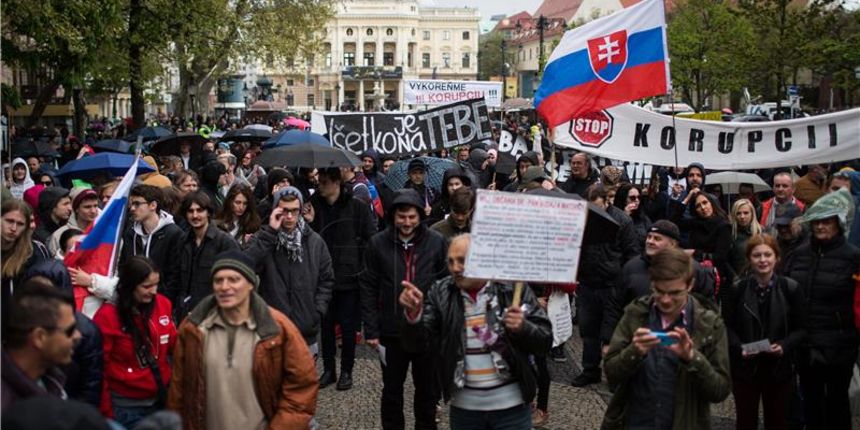 Prosvjedi u Slovačkoj Prosvjedi u Slovačkoj