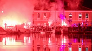 Veličanstveni doček brončanog Joška Gvardiola @ Novigrad Veličanstveni doček brončanog Joška Gvardiola @ Novigrad