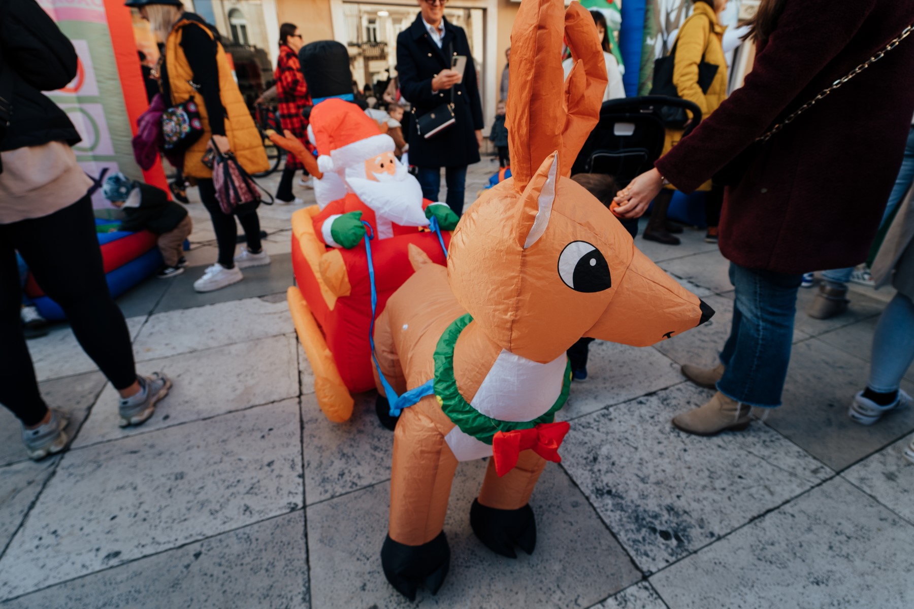Dječji Advent na Narodnom trgu u Zadru
