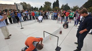 Na zadarskom Forumu odrzano je natjecanje u robotickoj alki gdje su se natjecala djeca osnovnih skola, Photo: Filip Brala/PIXSELL