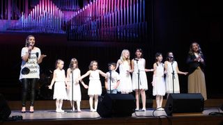 Dvorana Vatroslav Lisinski, humanitarni koncert udruge Ljubav na djelu kojim se prikuplja novac za lijecenje djece oboljele od malignih bolesti. Koncert je odrzao Jacques Houdek sa zvijezdama The Voicea. Photo: Goran Jakus/PIXSELL