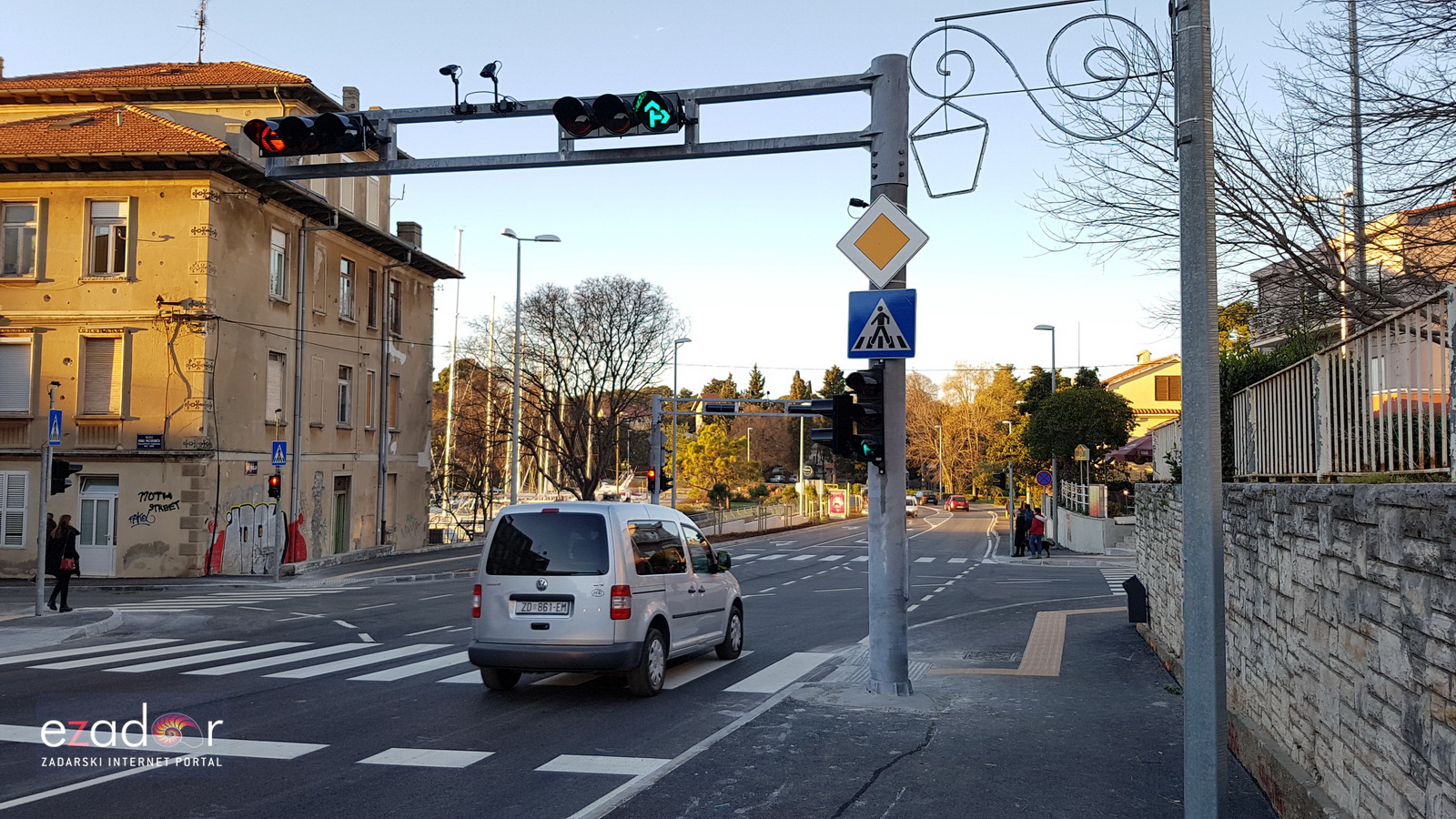 Otvoreno rekonstruirano raskrižje u Vruljici Otvoreno rekonstruirano raskrižje u Vruljici