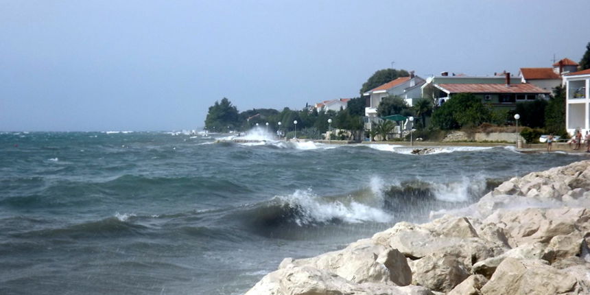 Tramontana u Diklu 26. kolovoza 2012., Foto: Natali Bukvić