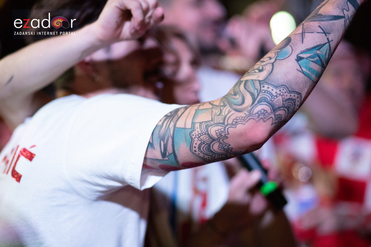 Veličanstven doček četvorice zadarskih Vatrenih Veličanstven doček četvorice zadarskih Vatrenih