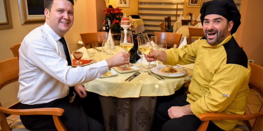 Rimski specijaliteti u restoranu Kornat Rimski specijaliteti u restoranu Kornat