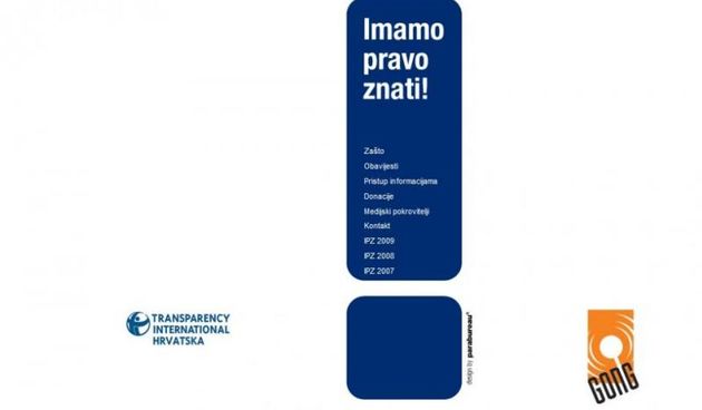 GONG Imamo pravo znati