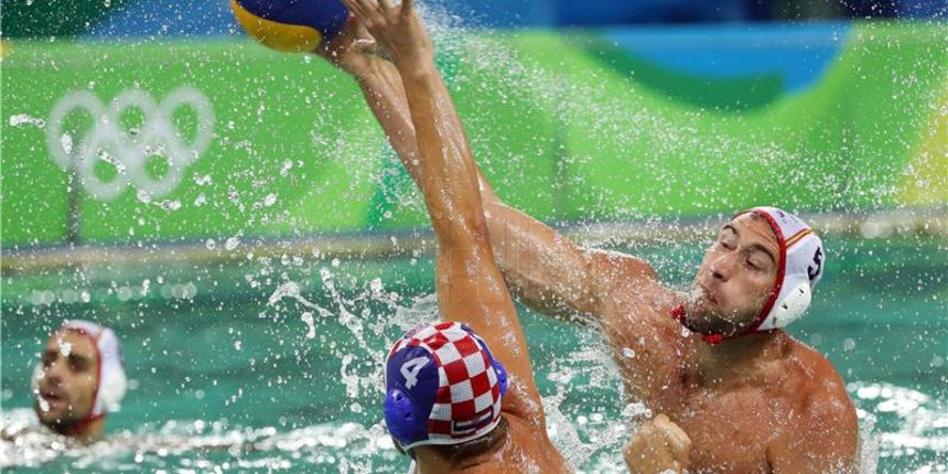 OI Rio, vaterpolo – skupina B: Hrvatska – Španjolska 4-9. Foto: Hina OI Rio, vaterpolo – skupina B: Hrvatska – Španjolska 4-9. Foto: Hina