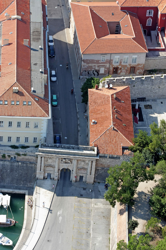 Zadar – Zračne snimke – Foša (foto: Marin Gospić)