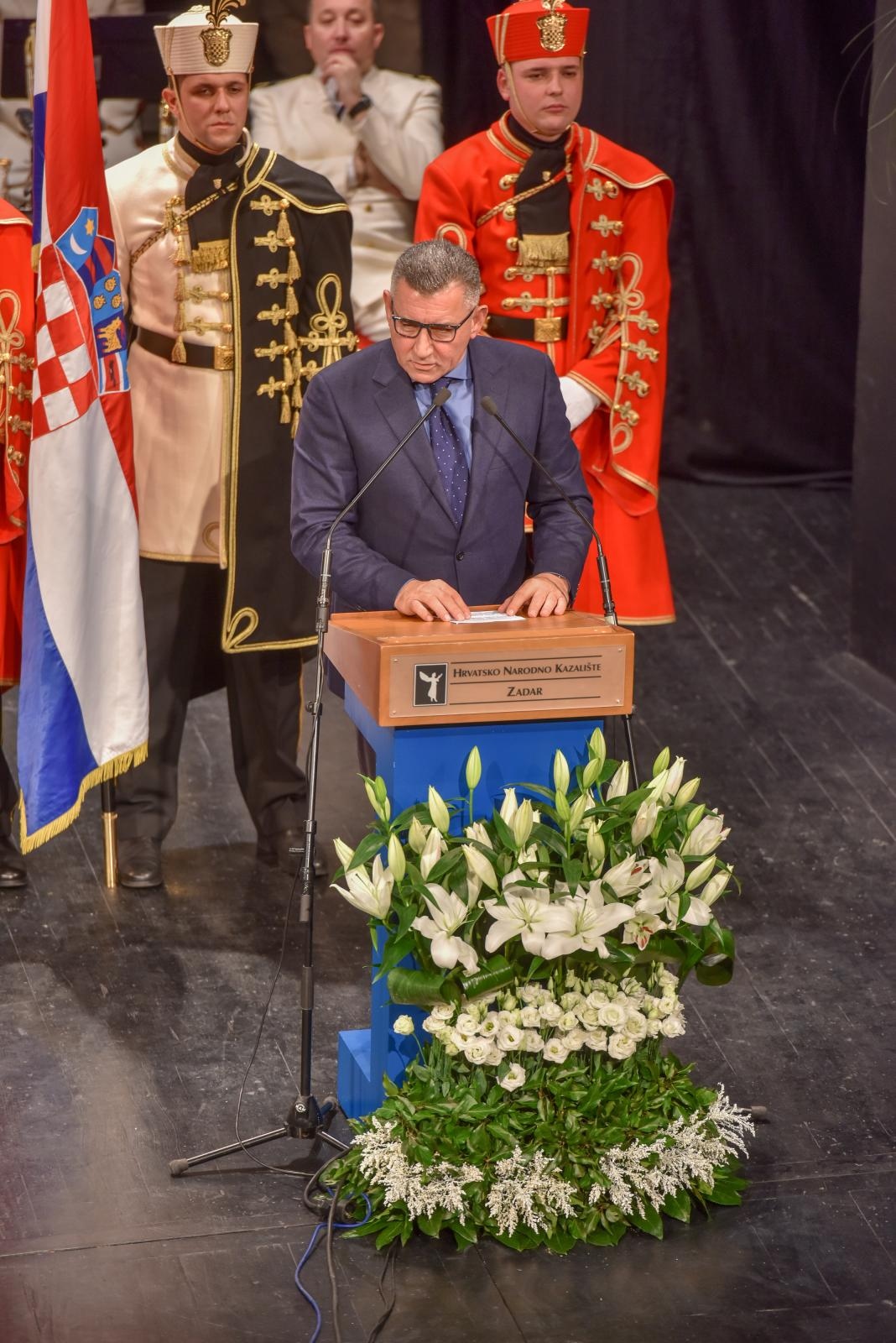 HNK Zadar: Svečana akademija u sklopu 25. obljetnice vojno-redarstvene operacije Maslenica ’93 HNK Zadar: Svečana akademija u sklopu 25. obljetnice vojno-redarstvene operacije Maslenica ’93