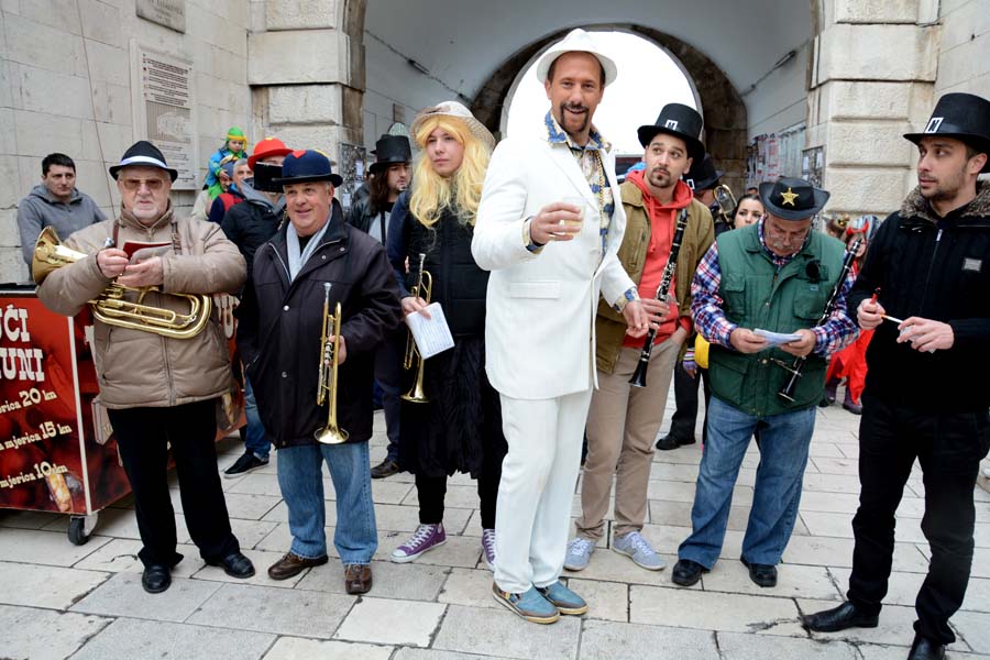 Stanarske maškare u karnevalskoj povorci, foto Iva Perinčić