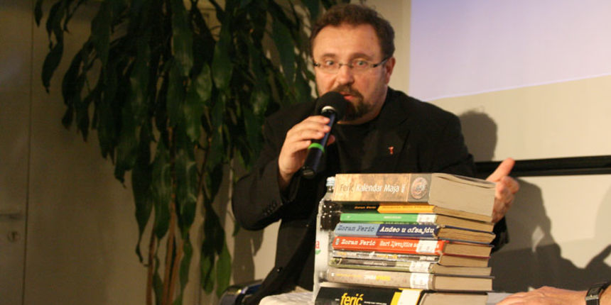 Zoran Ferić na Zadar čita, foto: GKZD arhiva