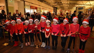 Sveti Nikola u Supernova centru 6. prosinca 2016.  Foto: Iva Perinčić