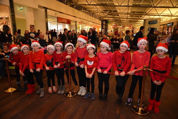 Sveti Nikola u Supernova centru 6. prosinca 2016.  Foto: Iva Perinčić