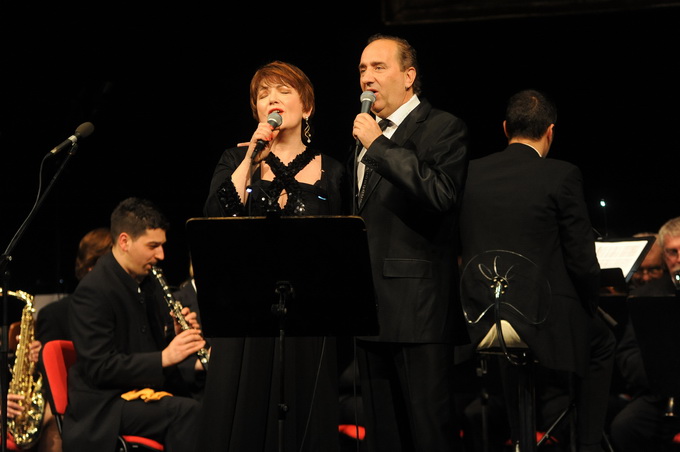 Zadar, 190313.
Gradska glazba Zadar organizirala je u HNK Zadar koncert povodom 20. godisnjice smrti Tomislava Ivcica. Uz Gradsku glazbu i klapu Niko kao domacine, nastupili su Mladen Grdovic, Zorica Kondza, Marina Tomasevic, Davor Pekota, Zoran Jelenkovi Zadar, 190313.
Gradska glazba Zadar organizirala je u HNK Zadar koncert povodom 20. godisnjice smrti Tomislava Ivcica. Uz Gradsku glazbu i klapu Niko kao domacine, nastupili su Mladen Grdovic, Zorica Kondza, Marina Tomasevic, Davor Pekota, Zoran Jelenkovi