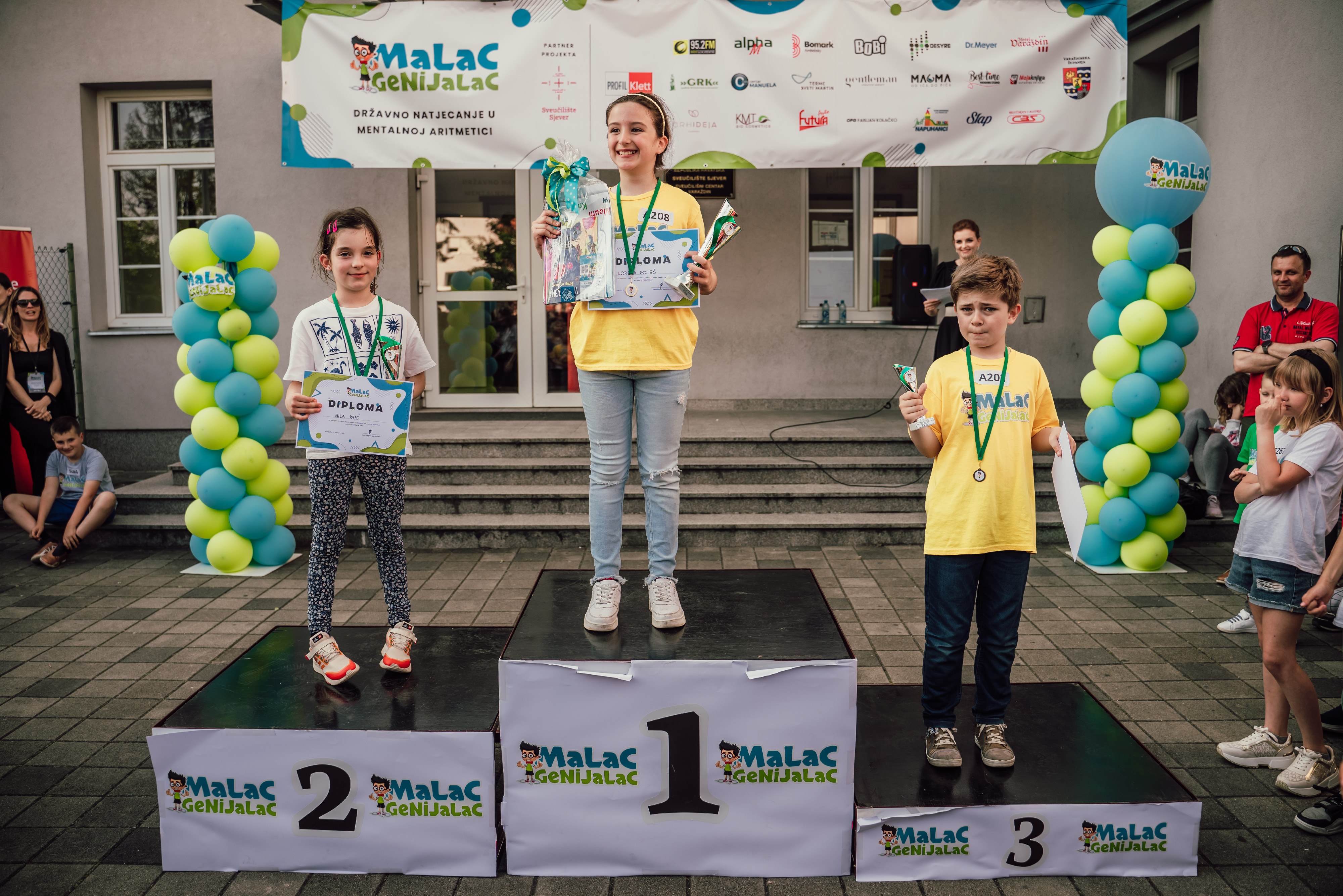Državno natjecanje u mentalnoj aritmetici škola Malac Genijalac