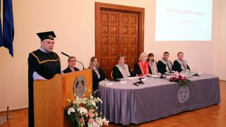 Promocija doktora znanosti na Sveučilištu u Zadru Promocija doktora znanosti na Sveučilištu u Zadru