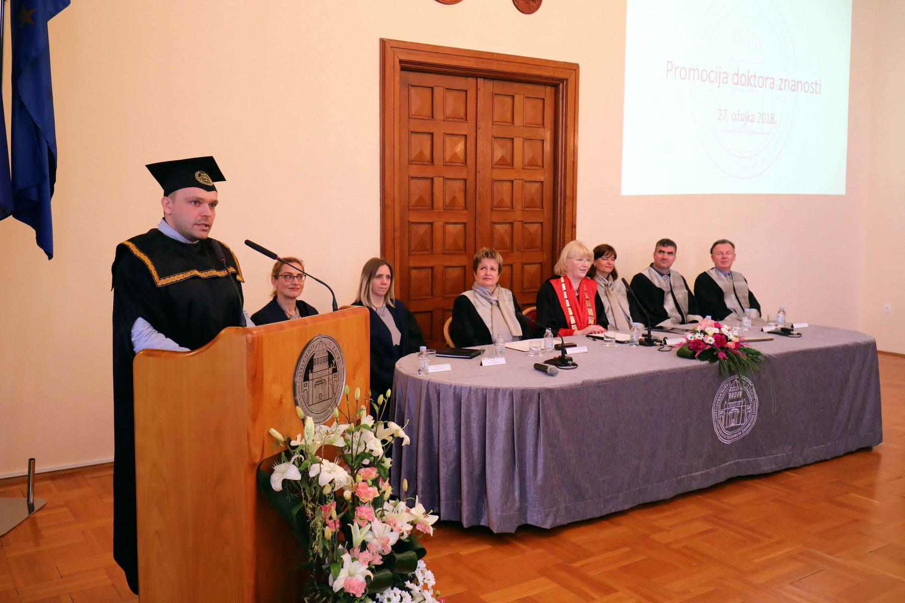 Promocija doktora znanosti na Sveučilištu u Zadru Promocija doktora znanosti na Sveučilištu u Zadru