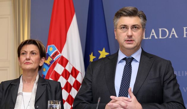 Andrej Plenković, Martina Dalić
