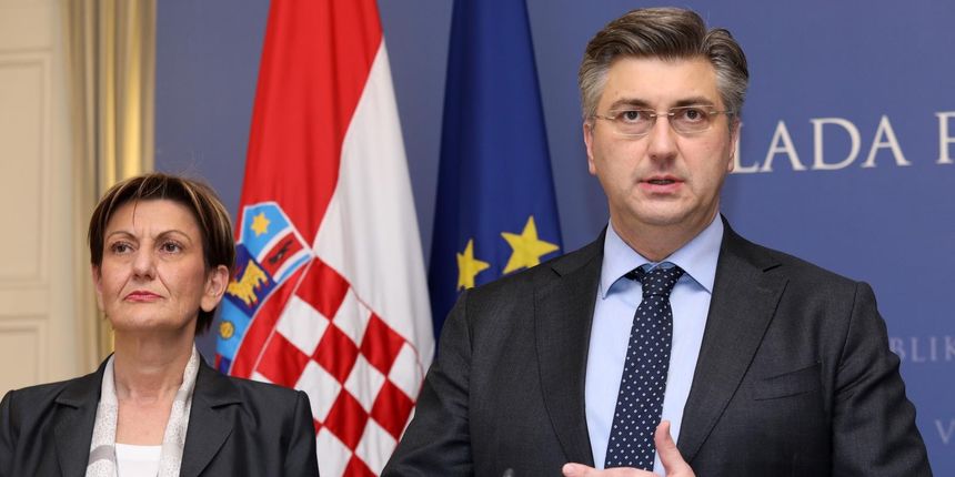 Andrej Plenković, Martina Dalić