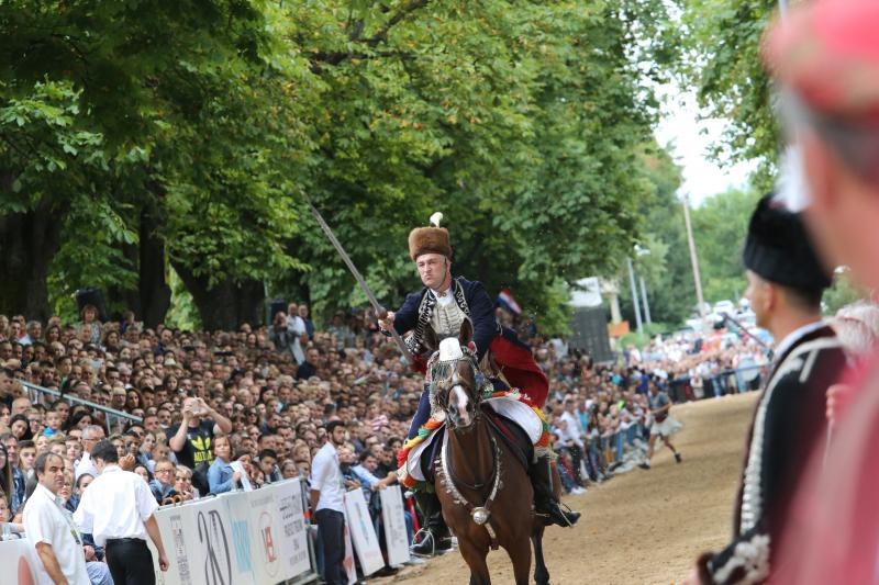 Održana je 301. Sinjska Alka, hrvatska viteška igra. Photo: Ivo Čagalj/PIXSELL Održana je 301. Sinjska Alka, hrvatska viteška igra. Photo: Ivo Čagalj/PIXSELL