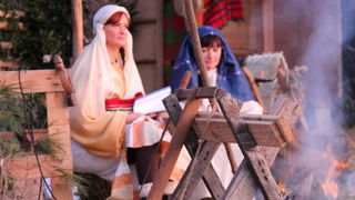 U Diklu kod bunara upriličene žive jaslice U Diklu kod bunara upriličene žive jaslice