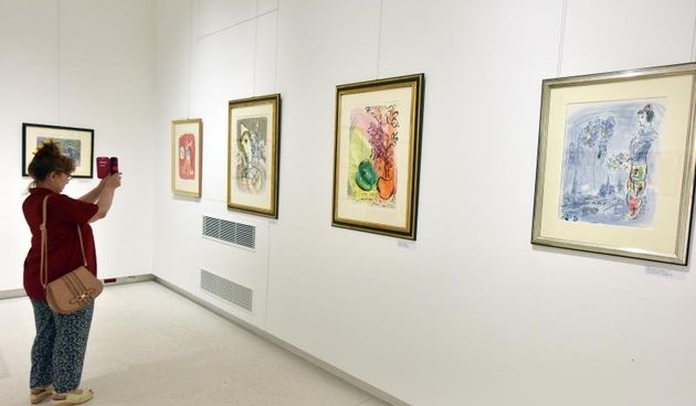 U Kneževoj palači otvorena retrospektivna izložba radova Marca Chagalla