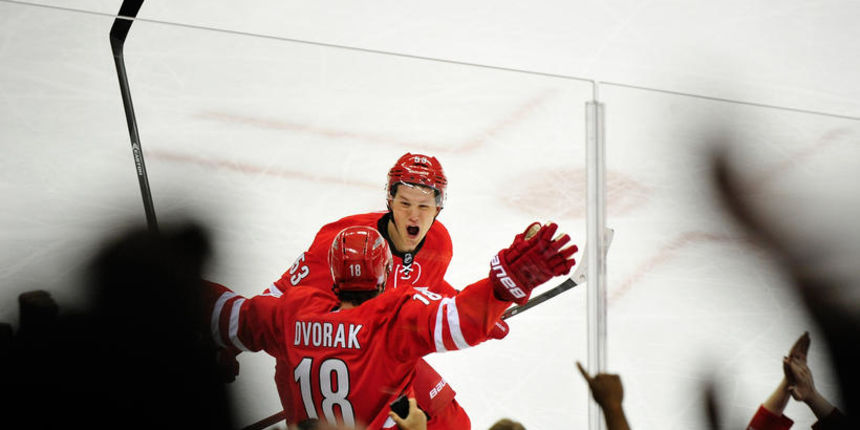 Radek Dvorak (Detroit Red Wings), foto: nhl.com Radek Dvorak (Detroit Red Wings), foto: nhl.com