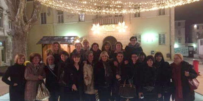 Susret i druženje veteranki ŽRK Zadar u Konobi Skoblar. Foto: Ninka Vukorep