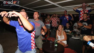 Bibinje: Navijanje za Vatrene i fešta nakon pobjede nad Rusijom