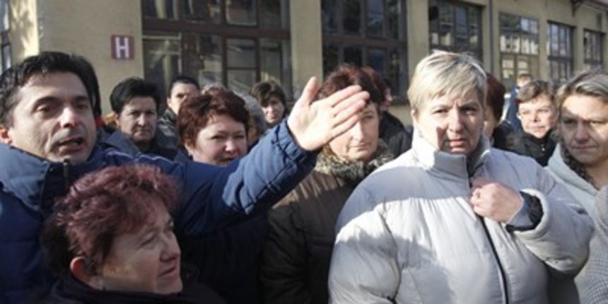 štrajk varteksa, foto: tportal štrajk varteksa, foto: tportal