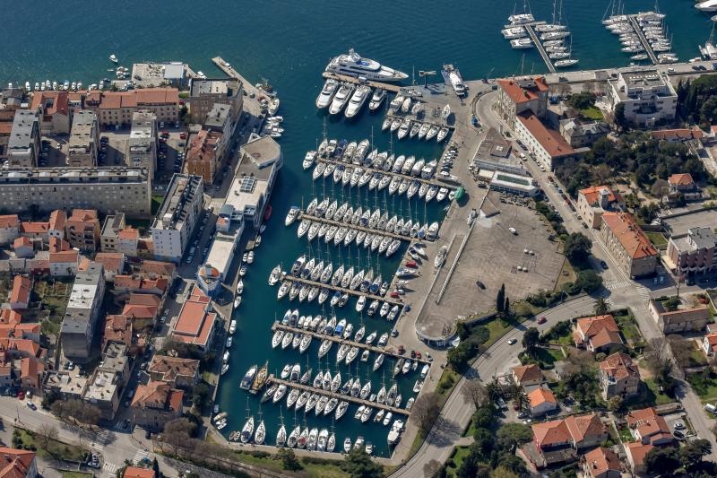 Zadar iz zraka, zračna panorama