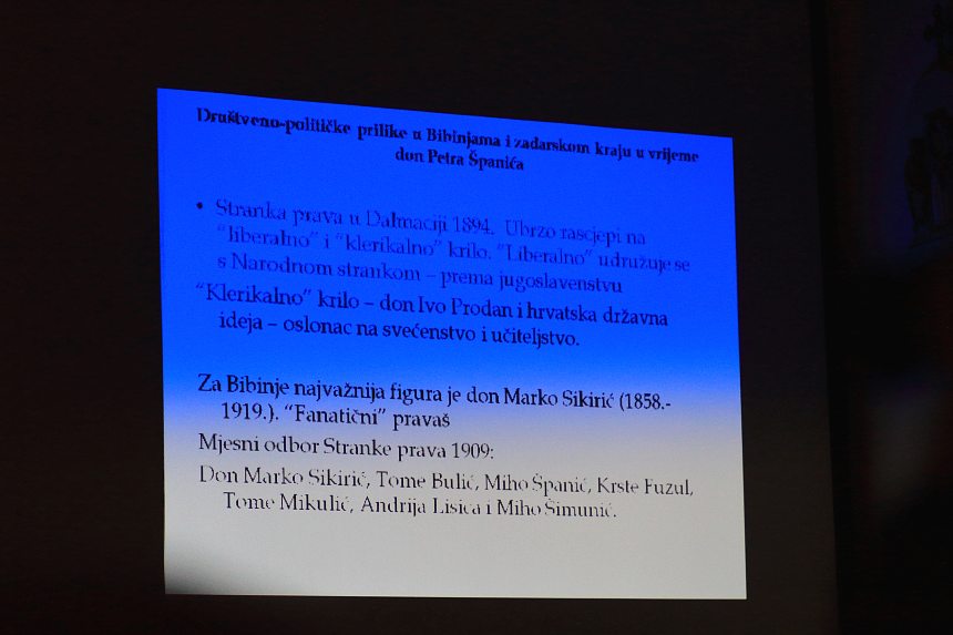 Znanstveni kolokvij u povodu 100. obljetnice smrti Petra Španića