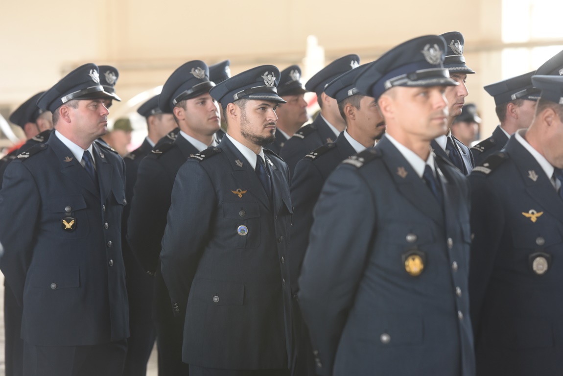Primopredaja dužnosti zapovjednika 93. zrakoplovne baze HRZ i PZO