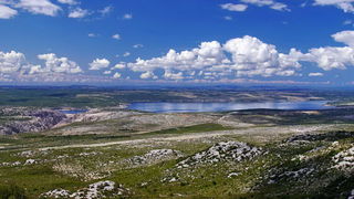 Tulove grede, Novigradsko more i grad Pag by L. Kvarantan