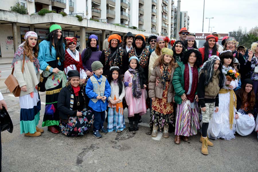 Stanarske maškare u karnevalskoj povorci, foto Iva Perinčić