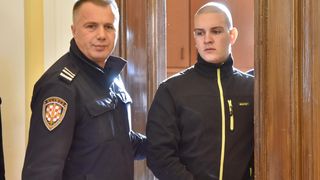 Suđenje Tinu Šunjergi na Županijskom sudu u Zadru