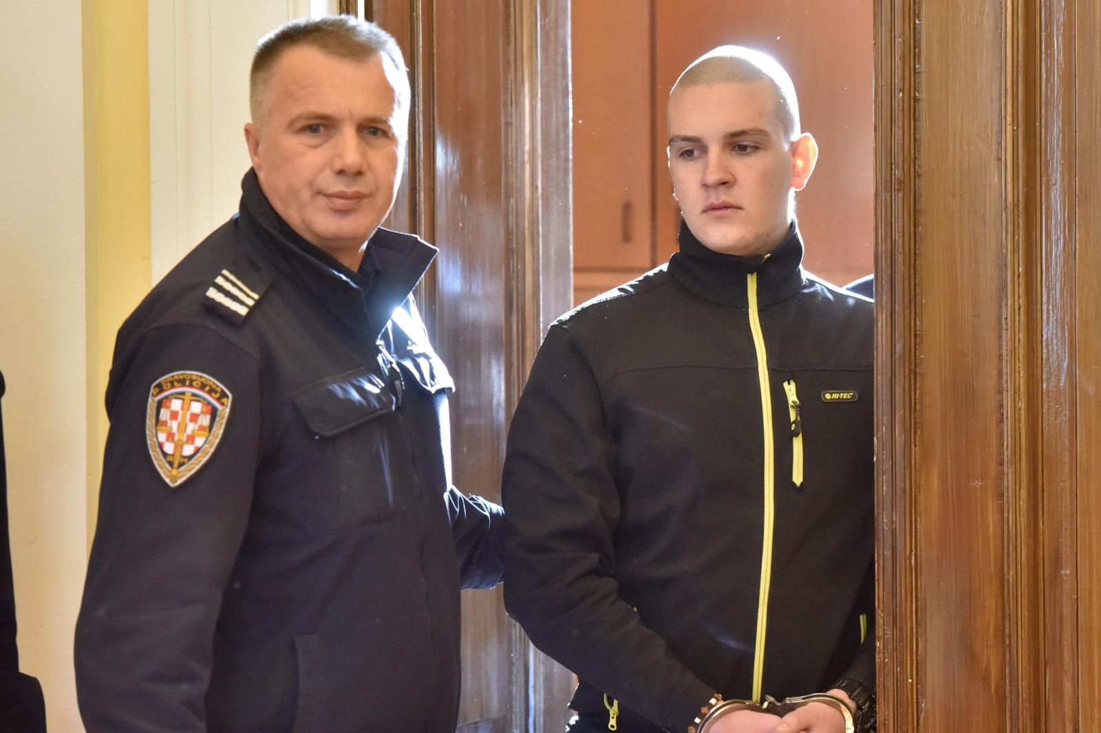 Suđenje Tinu Šunjergi na Županijskom sudu u Zadru