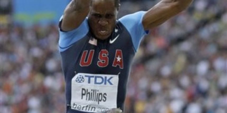 Dwight Phillips, Foto: AP Photo Dwight Phillips, Foto: AP Photo
