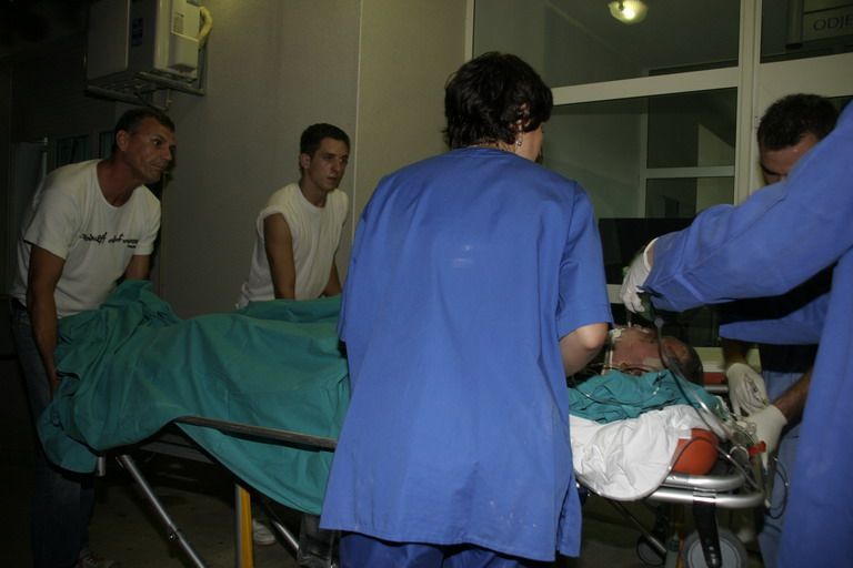 Ozlijedjeni vatrogasci na Kornatu