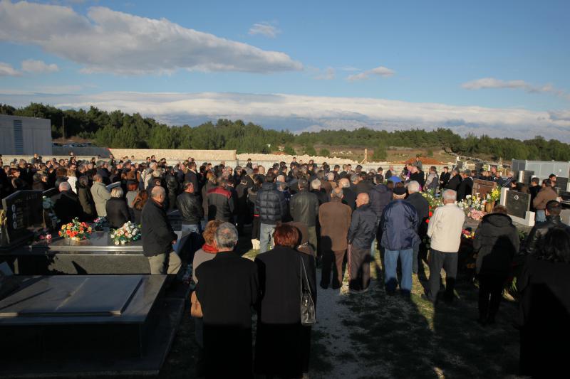 Vir – Pogreb bivseg nogometasa i trenera Tome Basic. Photo: Filip Brala/PIXSELL