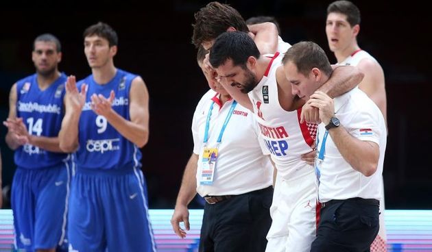 Lille, stadion Pierre Mauroy – Osmina finala EuroBasketa 2015, Hrvatska – Ceska. Krunoslav Simon. Photo: Igor Kralj/PIXSELL