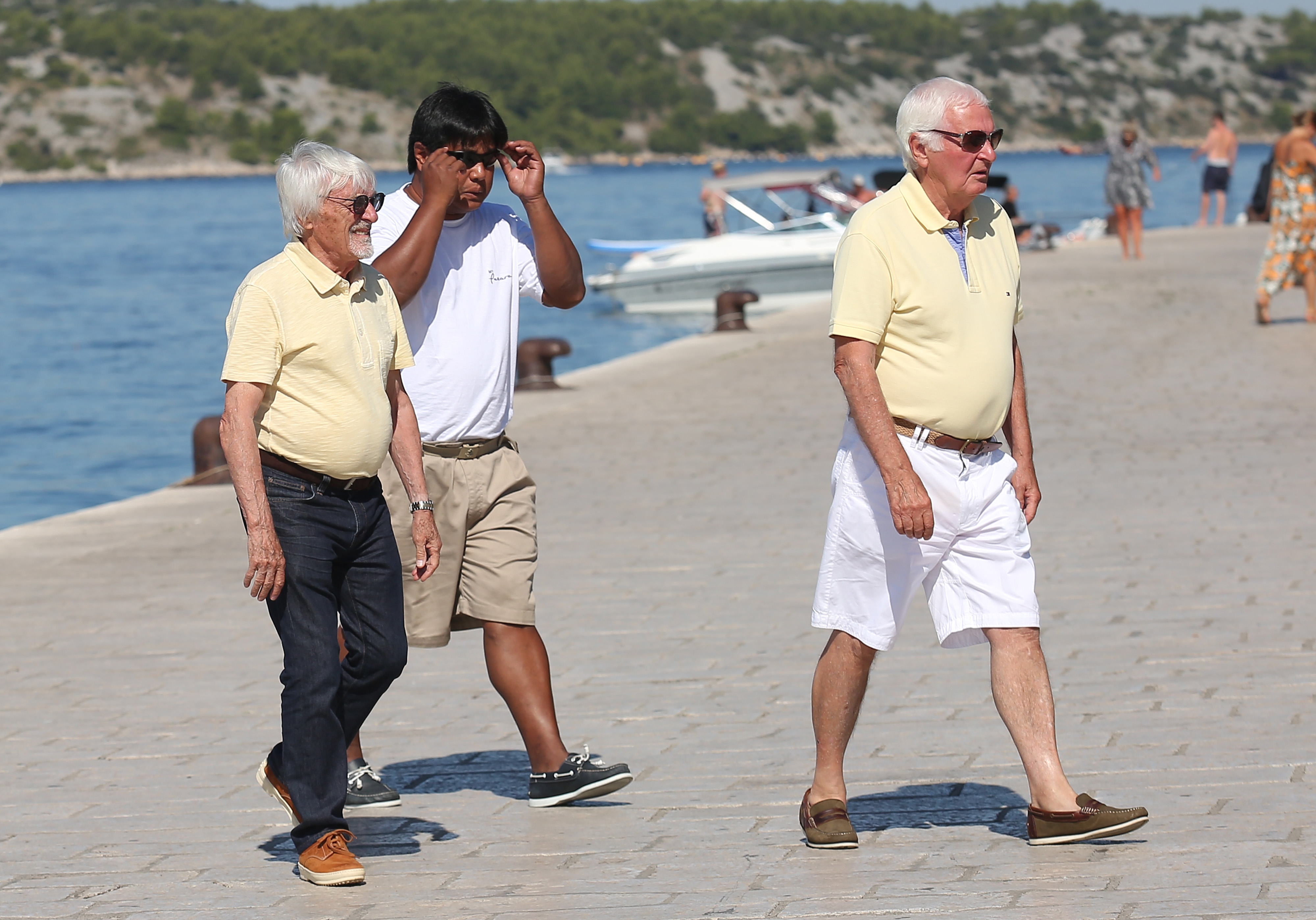 Bernie Ecclestone i Fabiana Flosi u Šibeniku