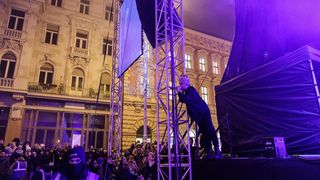 Koncert Baby Lasagne i Hiljsona Mandele na Glavnom trgu pri dočeku Nove godine Koncert Baby Lasagne i Hiljsona Mandele na Glavnom trgu pri dočeku Nove godine