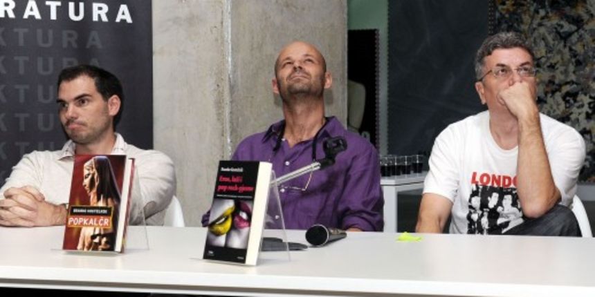 Bruno Kragić, Aleksandar Stulhofer i Branko Kostelnik / Foto Ognjen ALUJEVIĆ